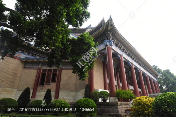 廣州中山紀(jì)念堂側(cè)面
