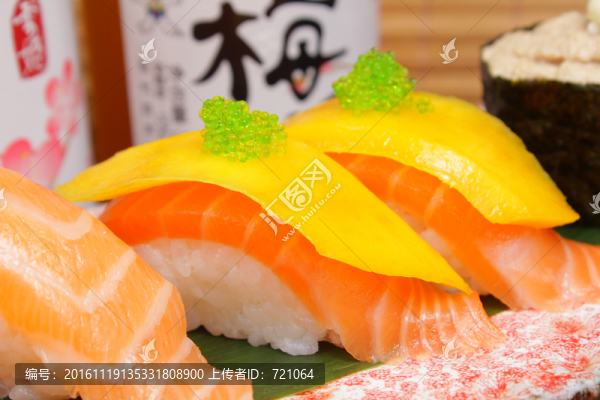 泰芒三文魚(yú)壽司,芒果三文魚(yú)壽司