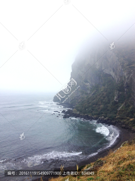 韓國(guó)濟(jì)州島城山日出峰