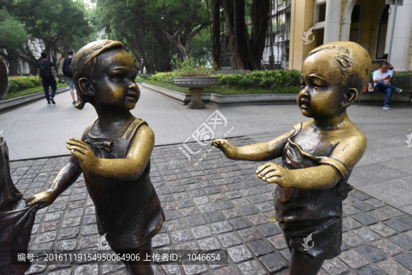 廣州沙面西關(guān)風(fēng)情雕像