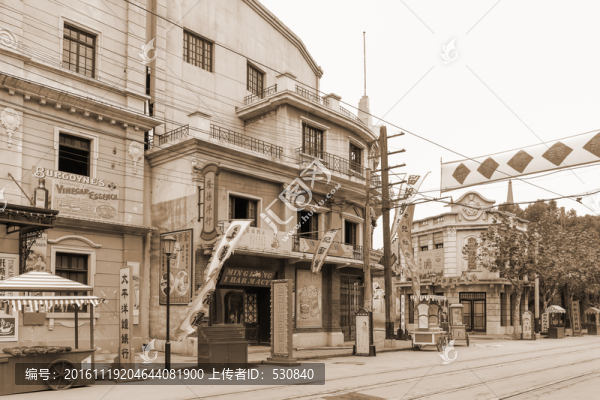 老上海街景