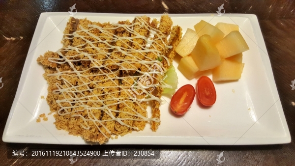 沙拉小牛排