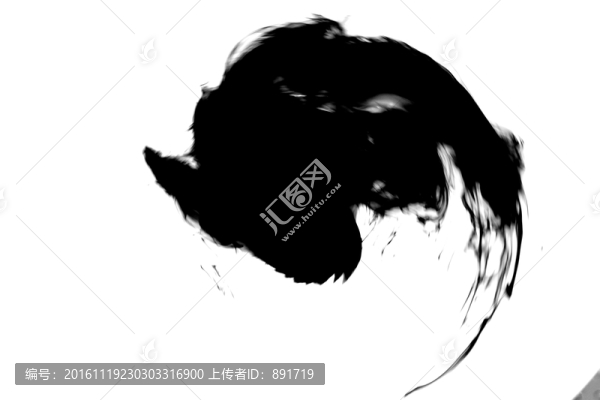 水墨元素水墨背景,水墨抽象線條