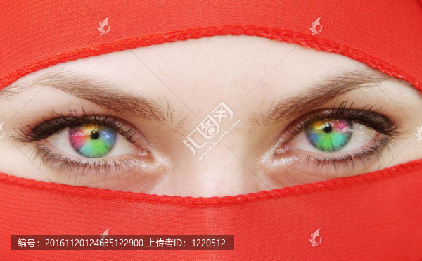 綠色的眼睛