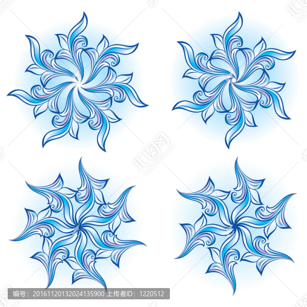 套的雪花