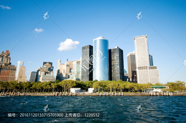 紐約市高摩天大樓全景