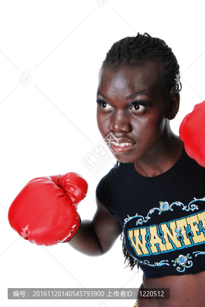 女拳擊手