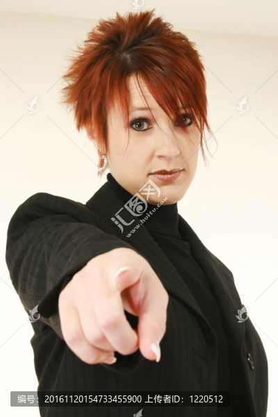女人指向