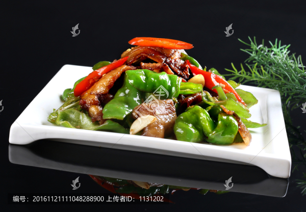 螺絲椒炒肉