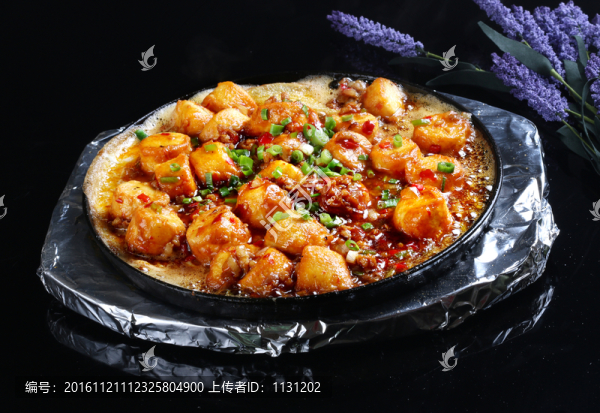 鐵板肉醬豆腐