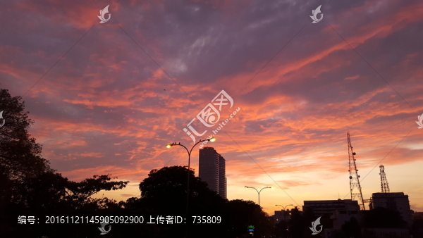 傍晚