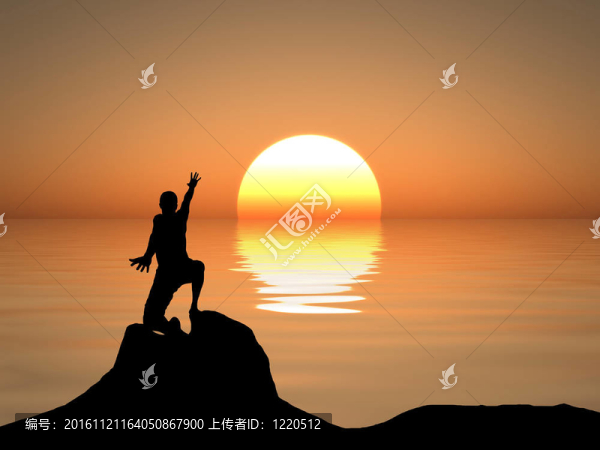 頂部的人