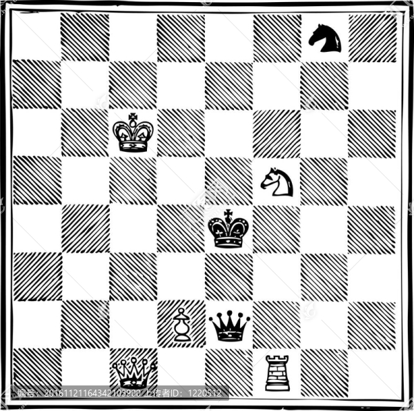White,Pawn（愛麗絲）發(fā)揮；贏在十一移動。棋牌游戲。