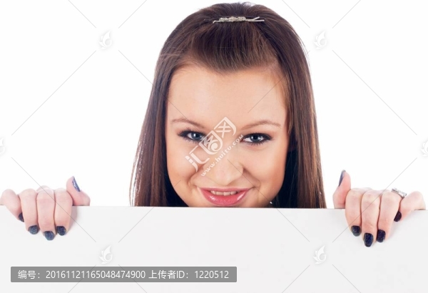 女人在白板