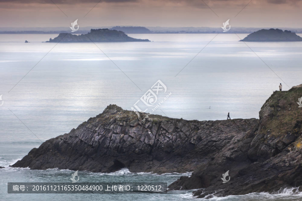 海洋上的黃昏