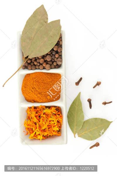 香料.不同干草藥混合