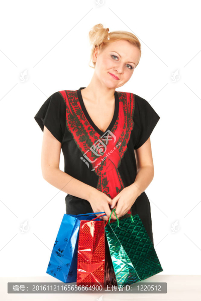 年輕的女人