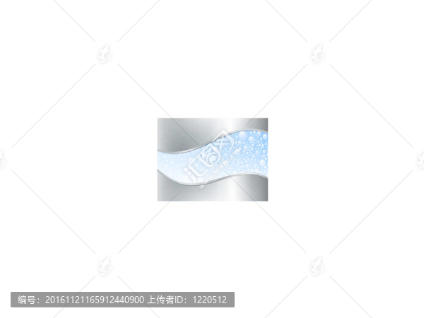 金屬框架內(nèi)的水濕背景