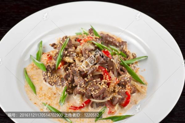 蔬菜炒牛肉片