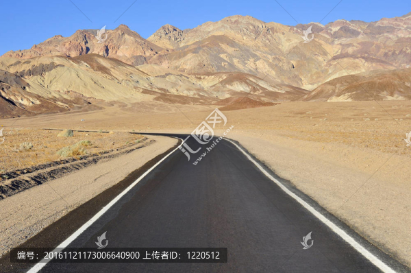 加州“死亡谷”路