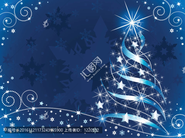 閃閃發(fā)光的圣誕樹