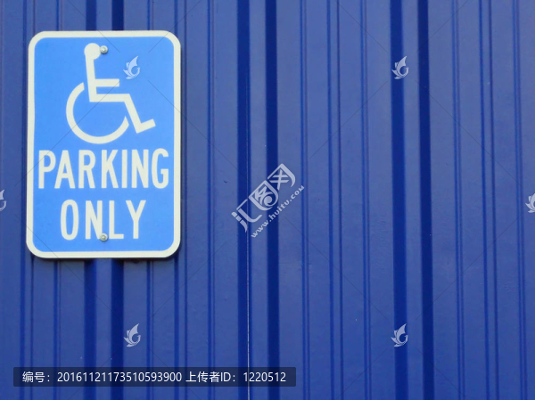 殘疾人停車標(biāo)志