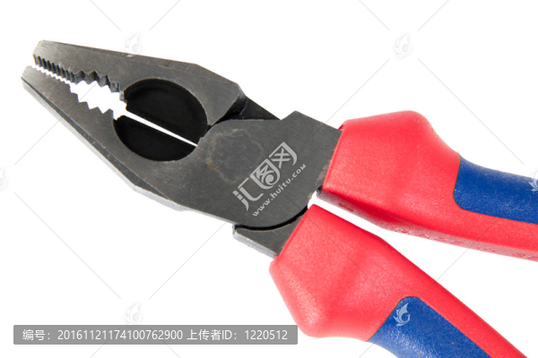 手動鉗工工具；孤立在白色背景