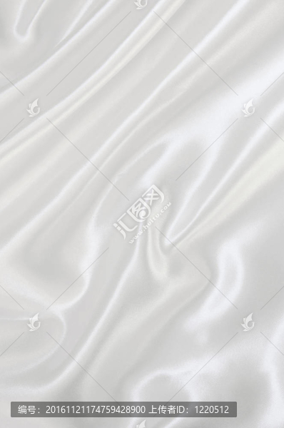 流暢優(yōu)雅的白色絲綢