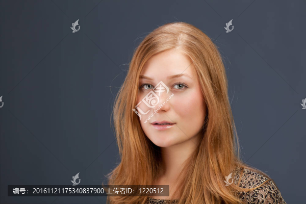 紅頭發(fā)年輕女人的畫像