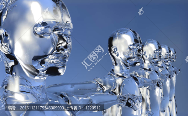 3D男子數(shù)碼時(shí)代概念