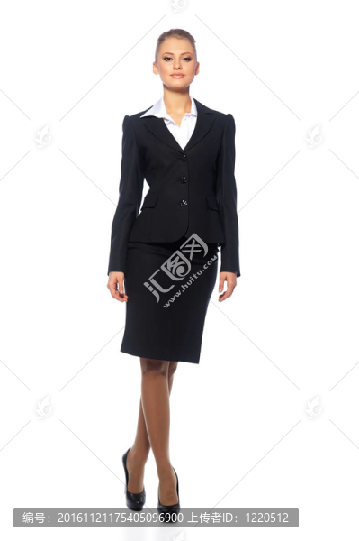 一套西裝的女經(jīng)理