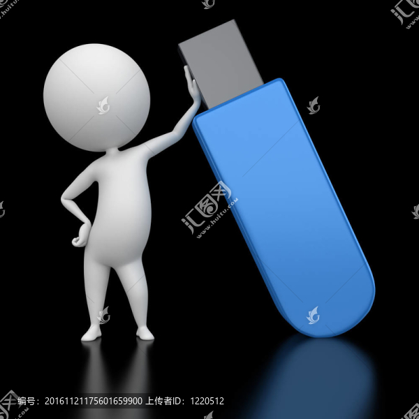 一個(gè)閃光的USB