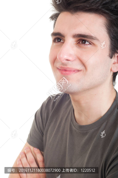沮喪的人