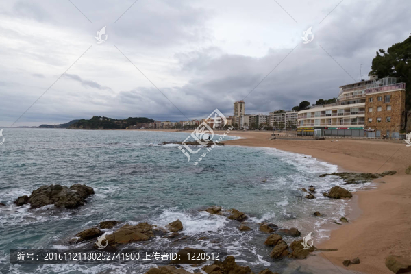 羅列特海岸海灘全景