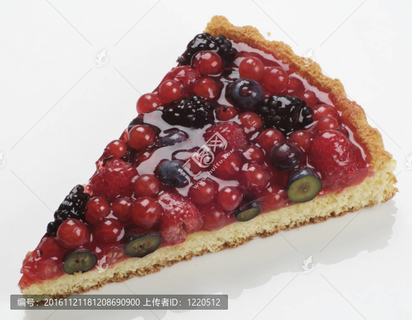 美味的水果蛋撻