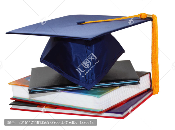 Graduation,Cap與書籍