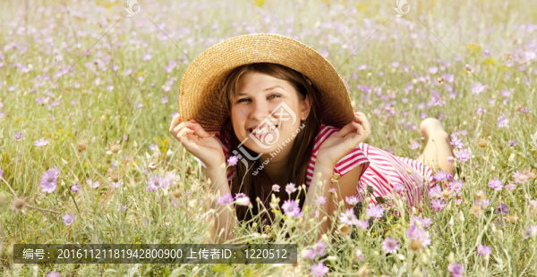 鄉(xiāng)下復古風格的女孩。
