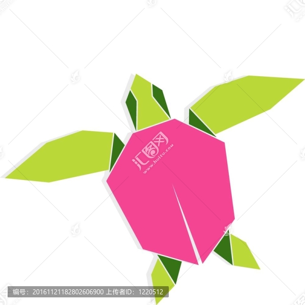 五彩折紙龜