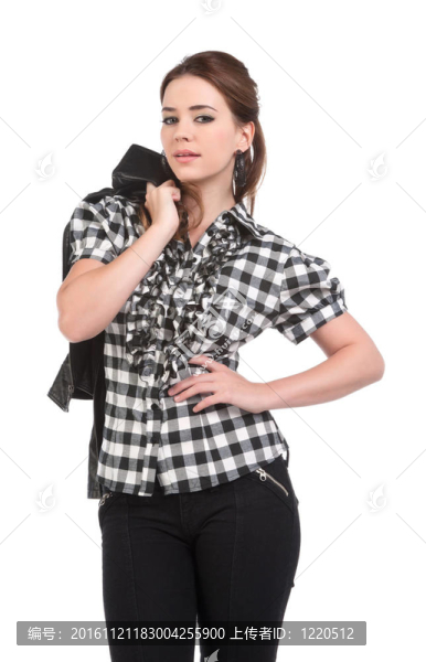 年輕漂亮的女人