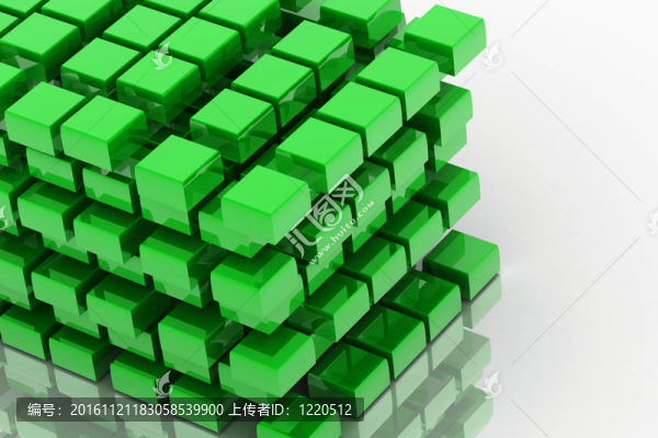 綠色方塊