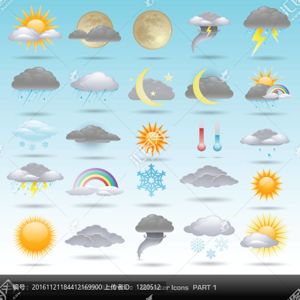 天氣圖標(biāo)