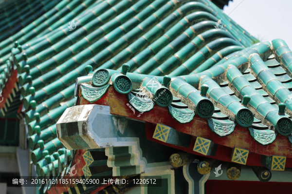 中華寺的屋頂