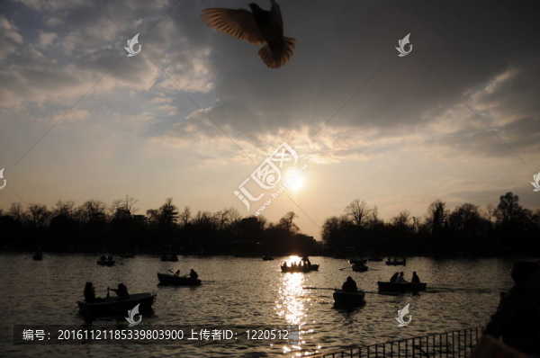 帆船silhouttes