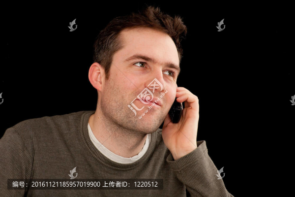休閑的年輕人