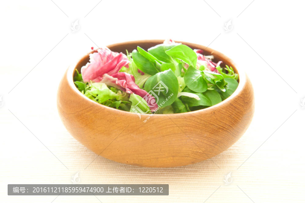 新鮮的沙拉