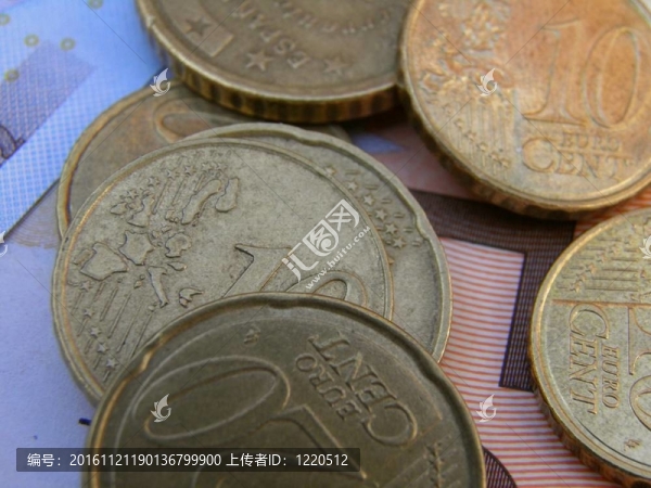 歐元紙幣和硬幣