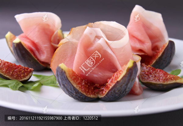 開胃；火腿和無花果