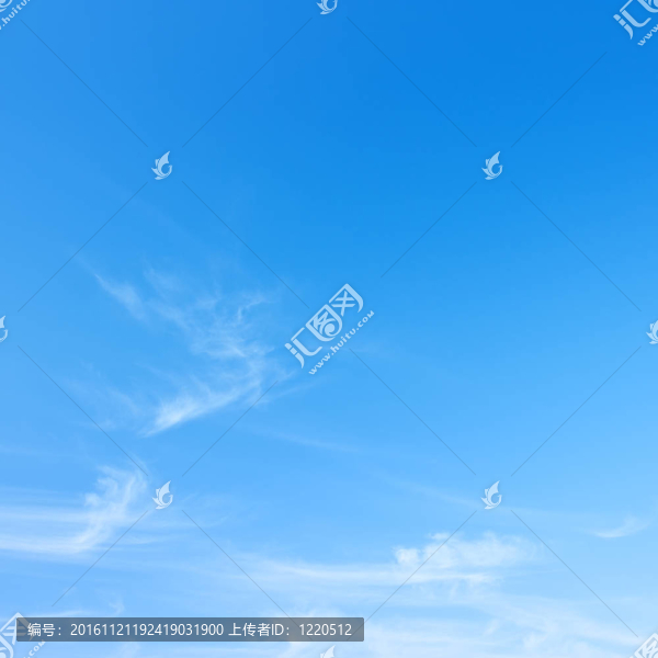 藍(lán)色的天空