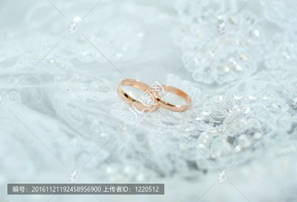 黃金結(jié)婚戒指。