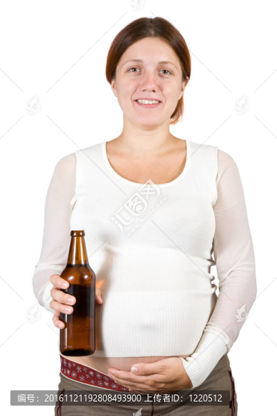 孕婦保溫瓶啤酒